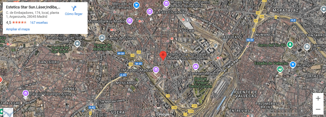 Mapa de cómo llegar a Wellness & Beauty