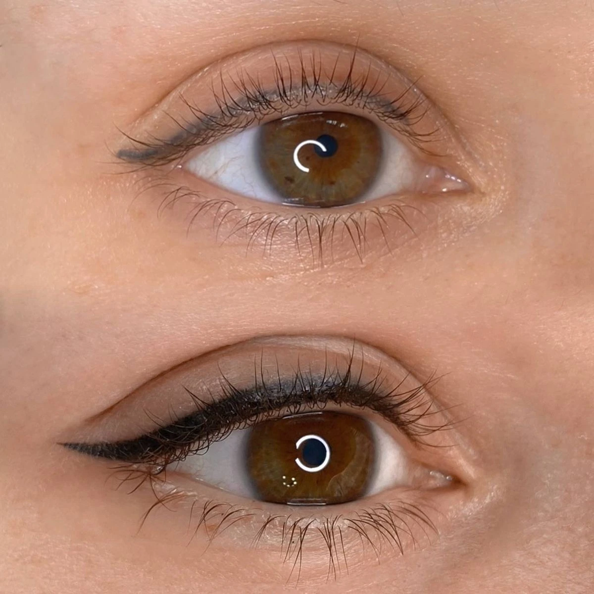 Micropigmentación línea de los ojos